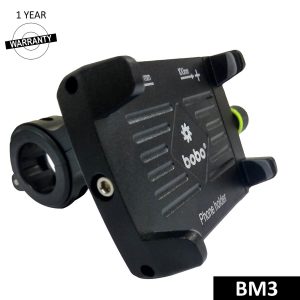 BOBO BM3 Aluminum Bike / Cycle Phone Holder Motorcycle Mobile Mount